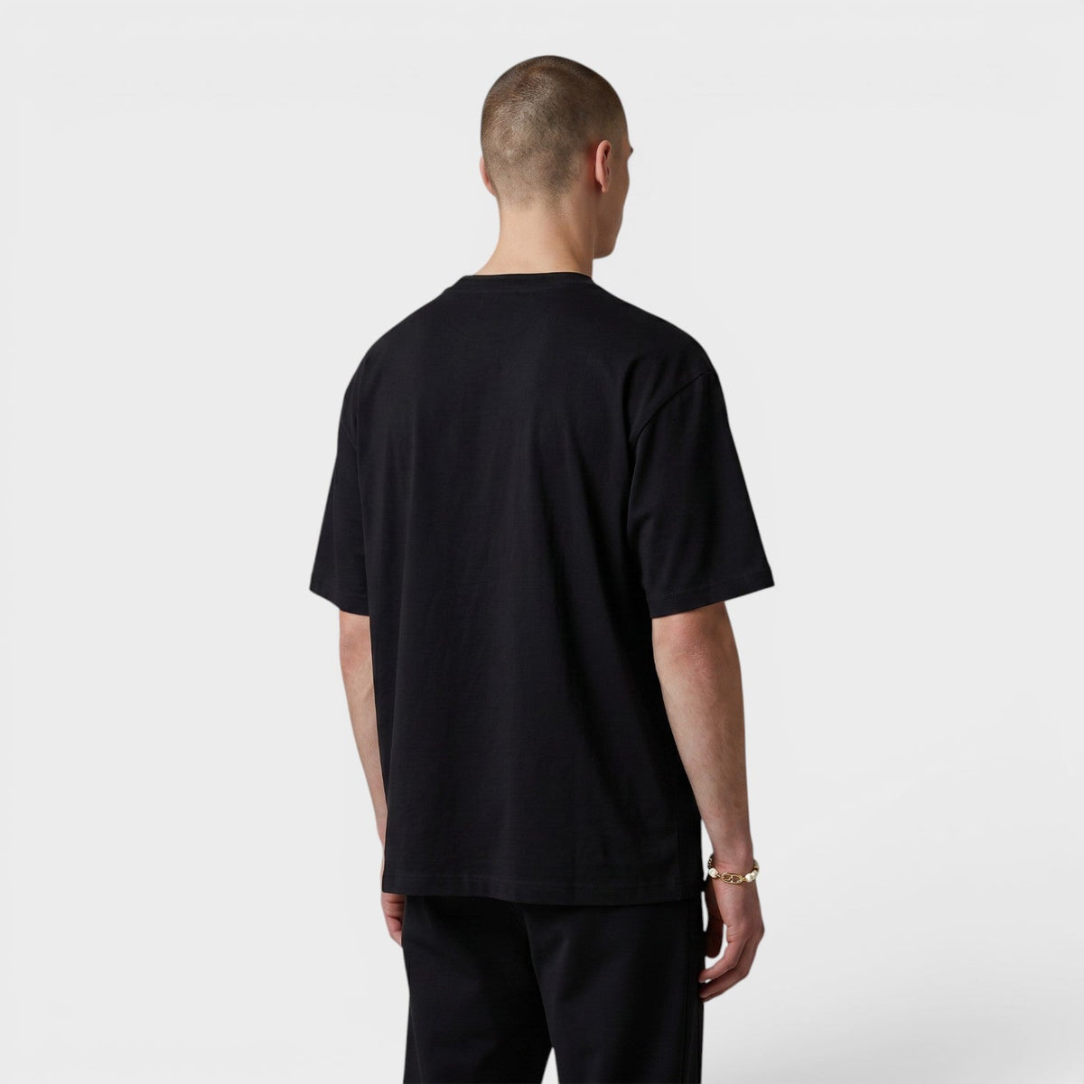 Manga Tennis Ball Printed T-Shirt Black