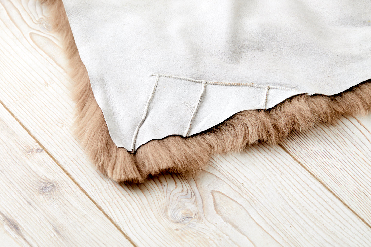 Teddy Bear Brown Shearling Yin Yoga Mat - Naturally beautiful. Free UK next day shipping and gift box.