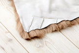 Teddy Bear Brown Shearling Yin Yoga Mat - Naturally beautiful. Free UK next day shipping and gift box.