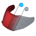 Glide Shield Outer- Photochromic Red
