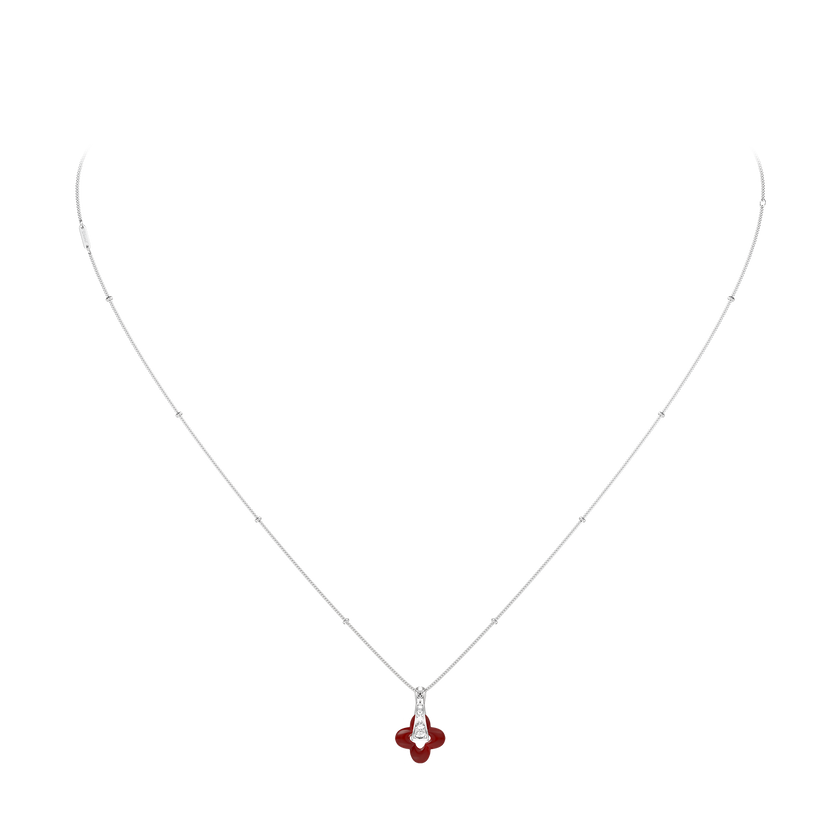 Silver Clover Necklace