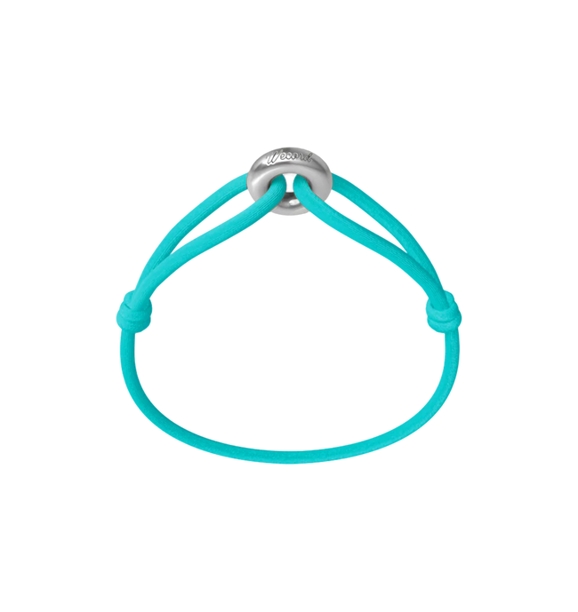 Silver Soho Matte Cord Bracelet