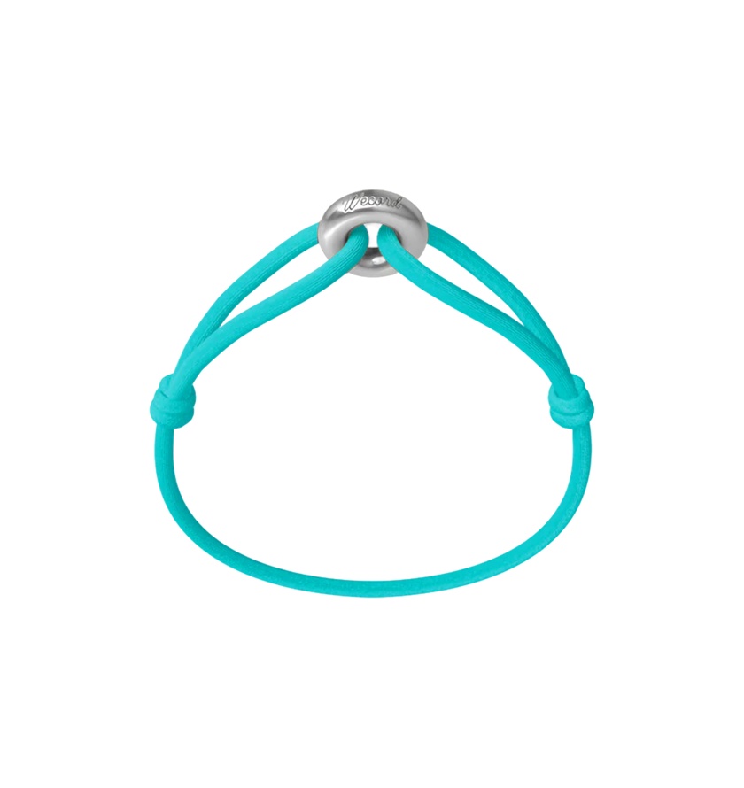Silver Soho Matte Cord Bracelet