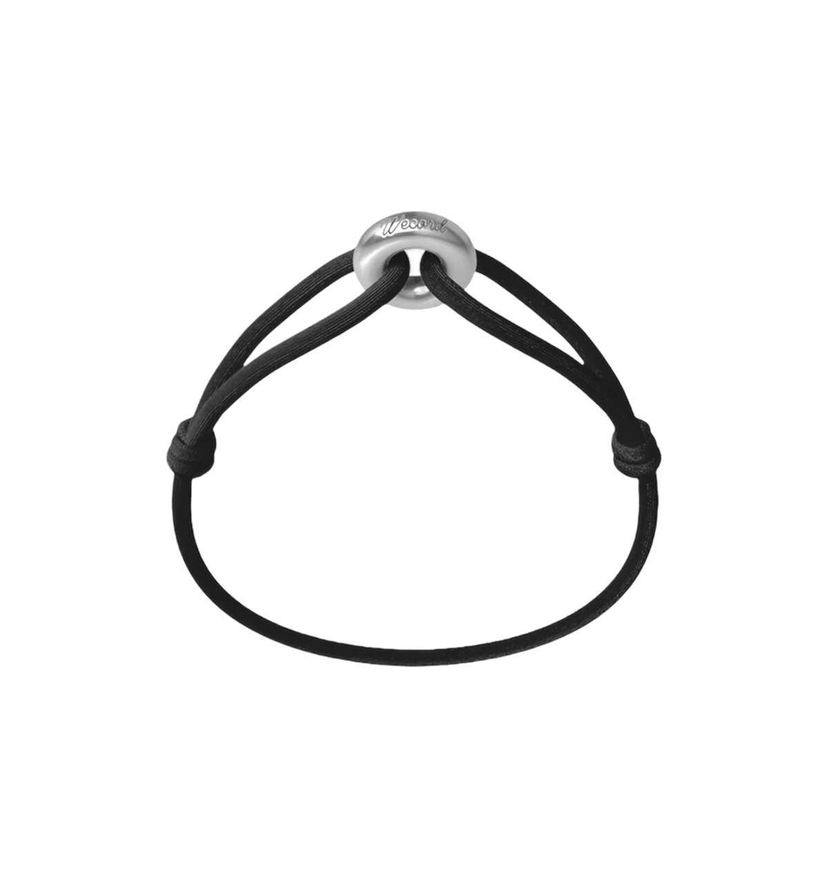 Silver Soho Matte Cord Bracelet