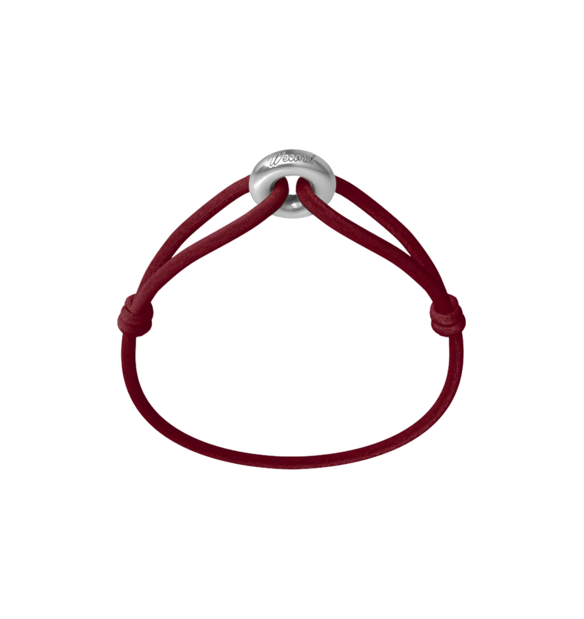 Silver Soho Matte Cord Bracelet