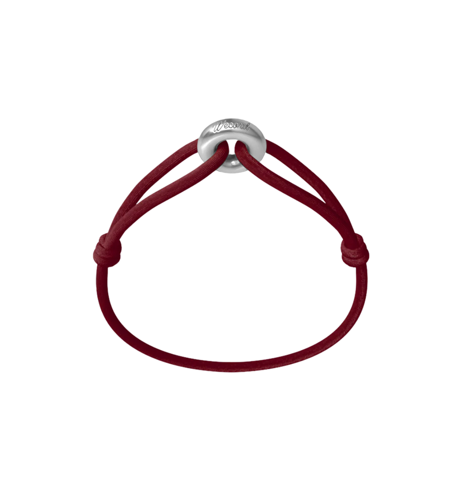 Silver Soho Matte Cord Bracelet