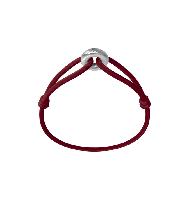 Silver Soho Matte Cord Bracelet