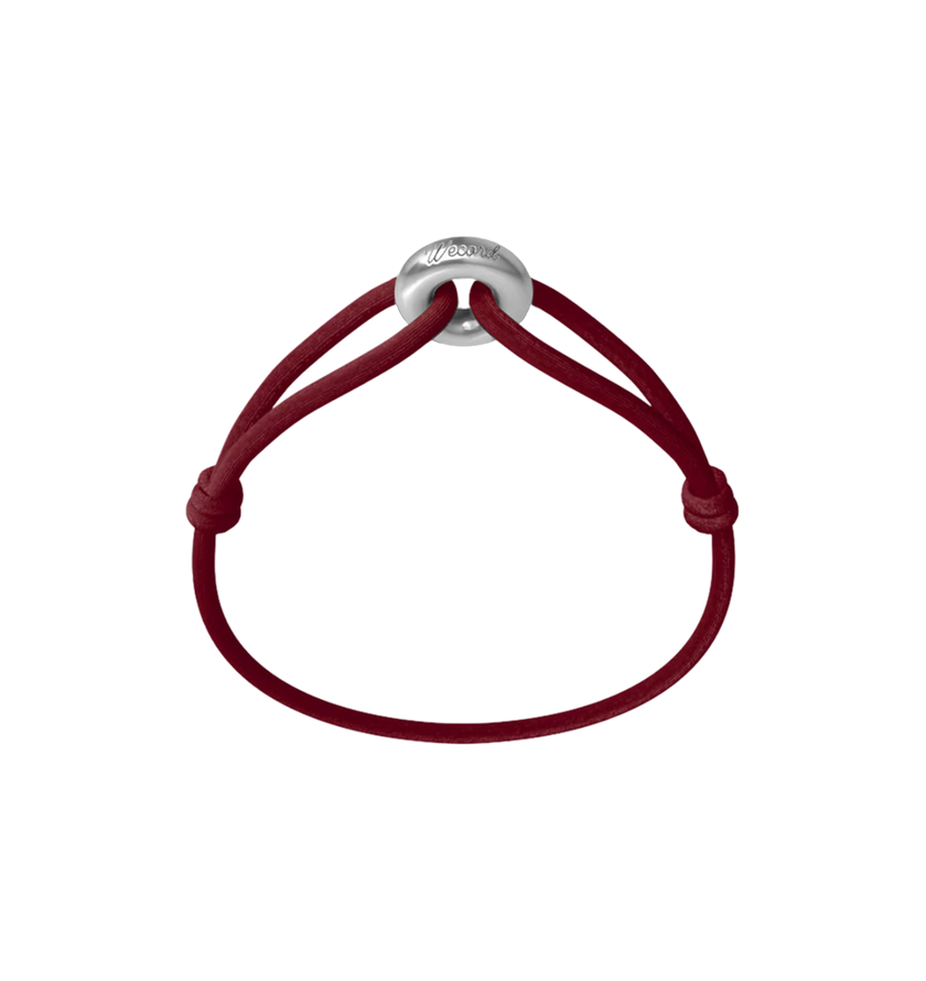 Silver Soho Matte Cord Bracelet