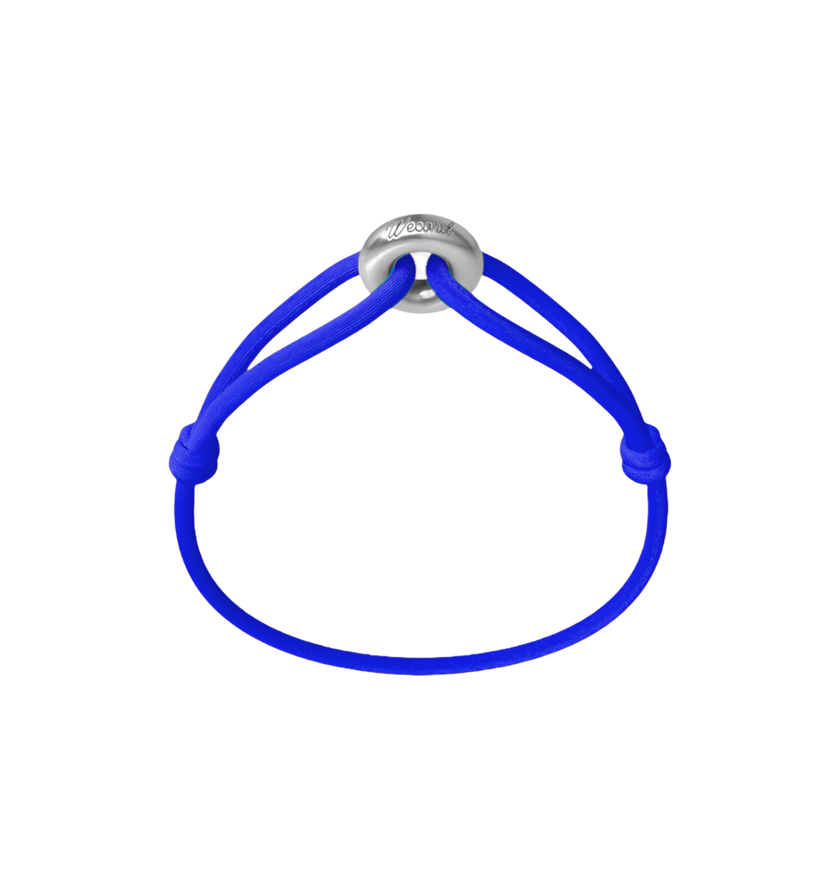 Silver Soho Matte Cord Bracelet