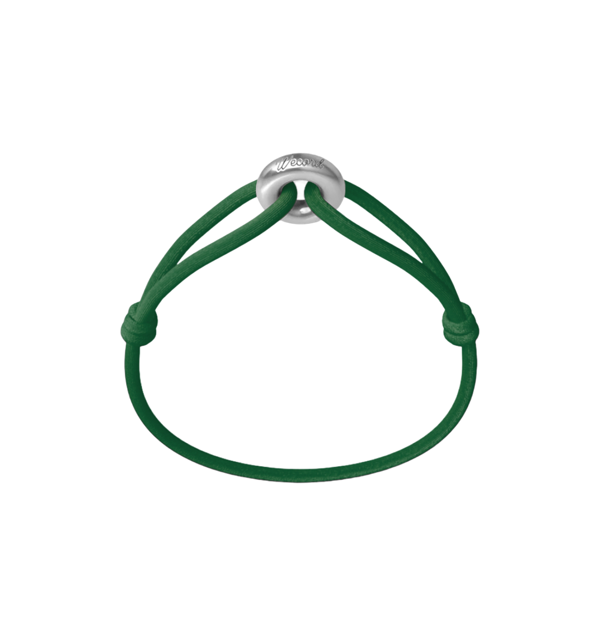 Silver Soho Matte Cord Bracelet
