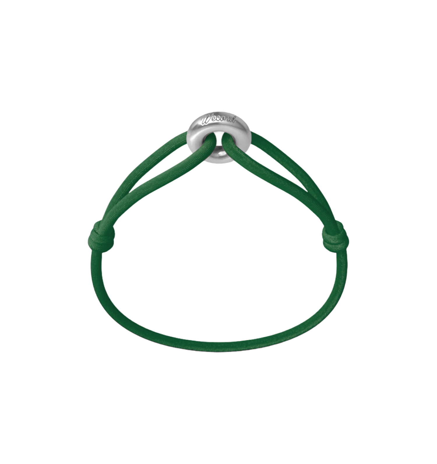 Silver Soho Matte Cord Bracelet