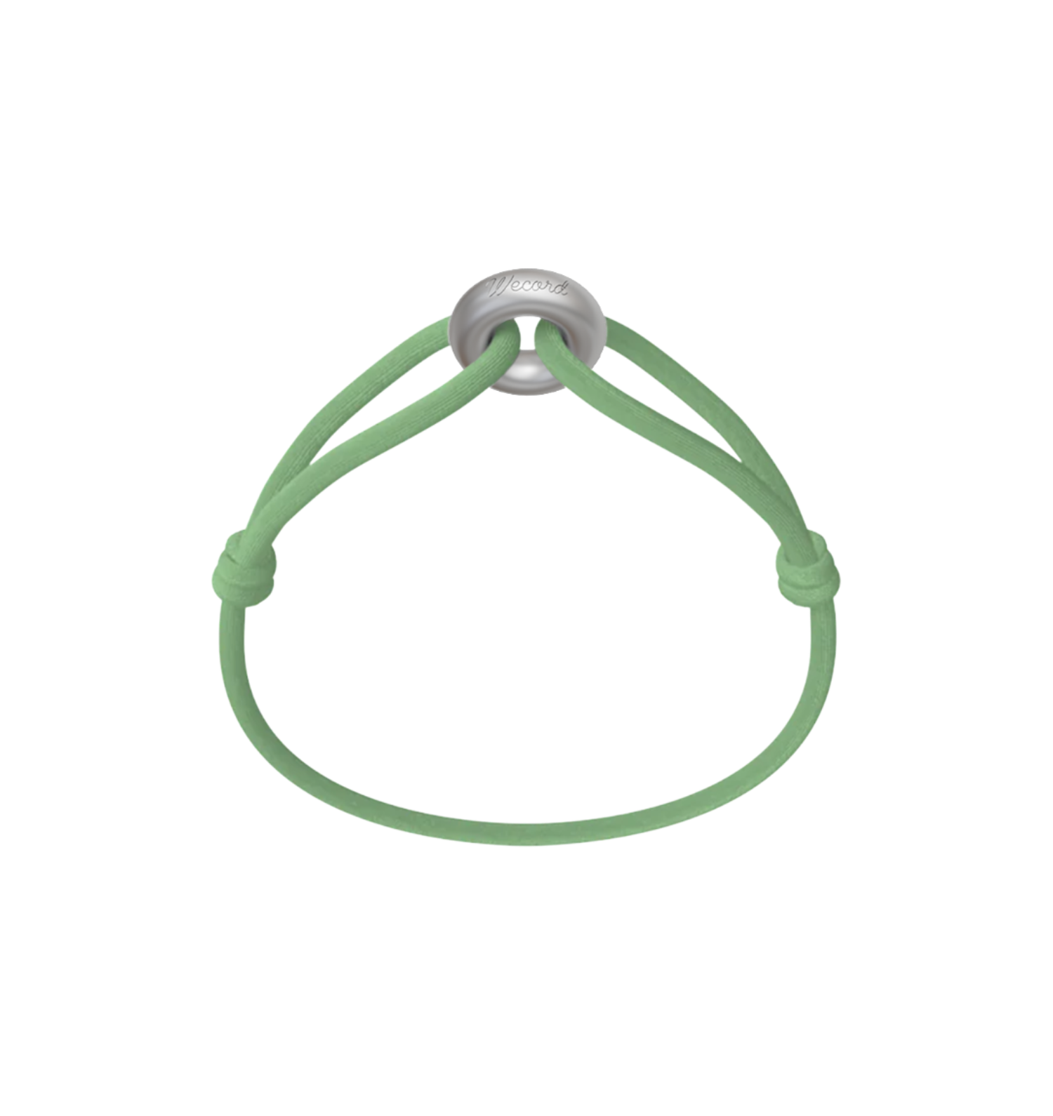 Silver Soho Matte Cord Bracelet