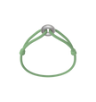 Silver Soho Matte Cord Bracelet