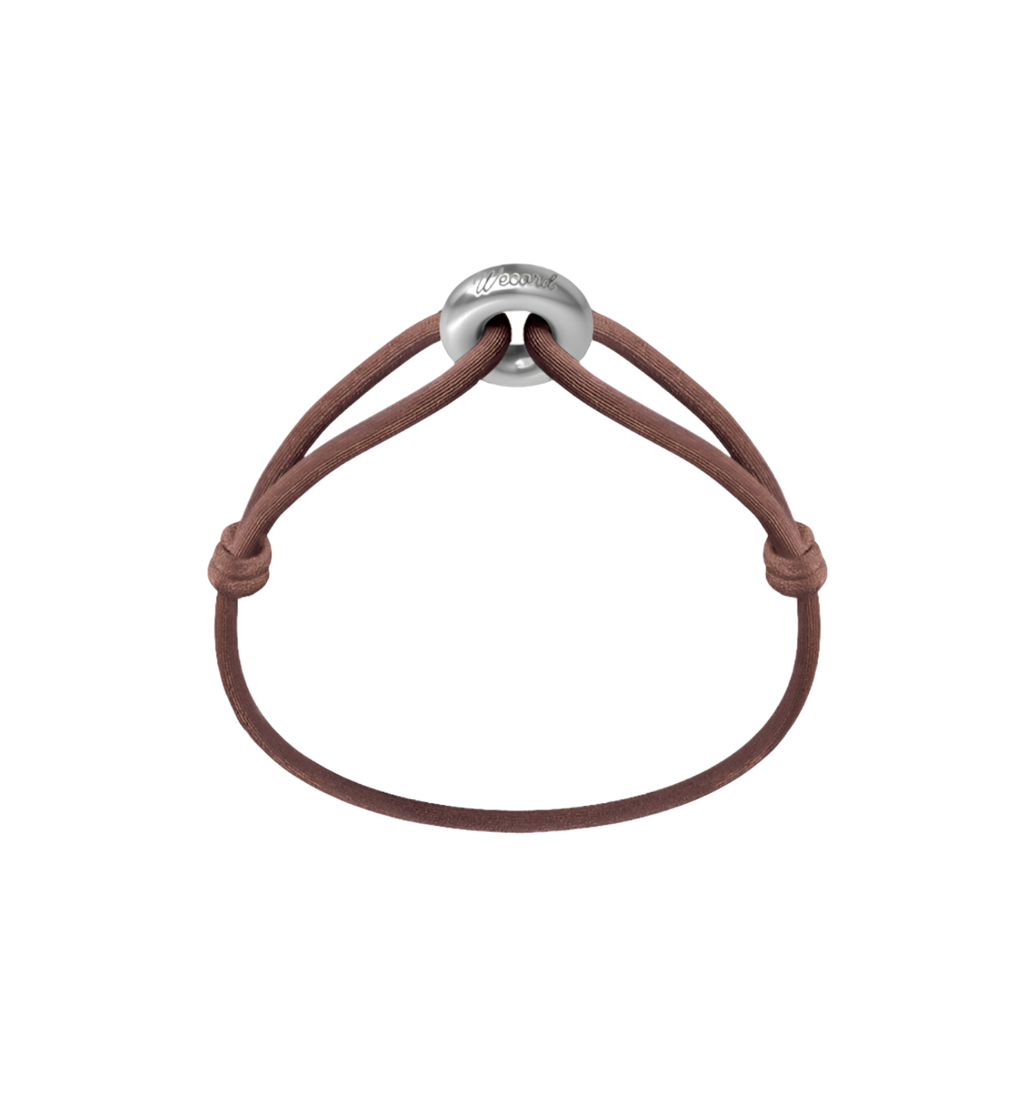 Silver Soho Matte Cord Bracelet
