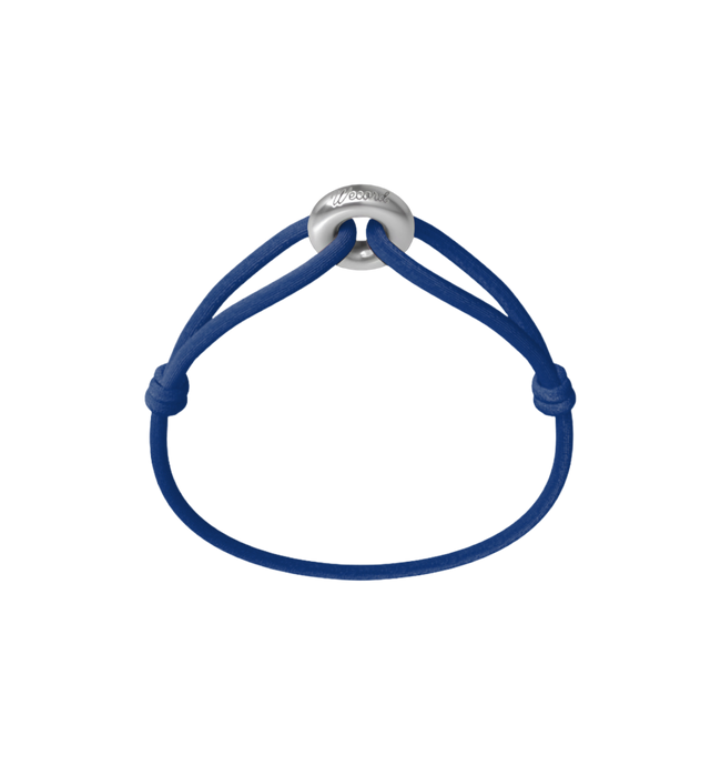 Silver Soho Matte Cord Bracelet