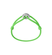Silver Soho Matte Cord Bracelet