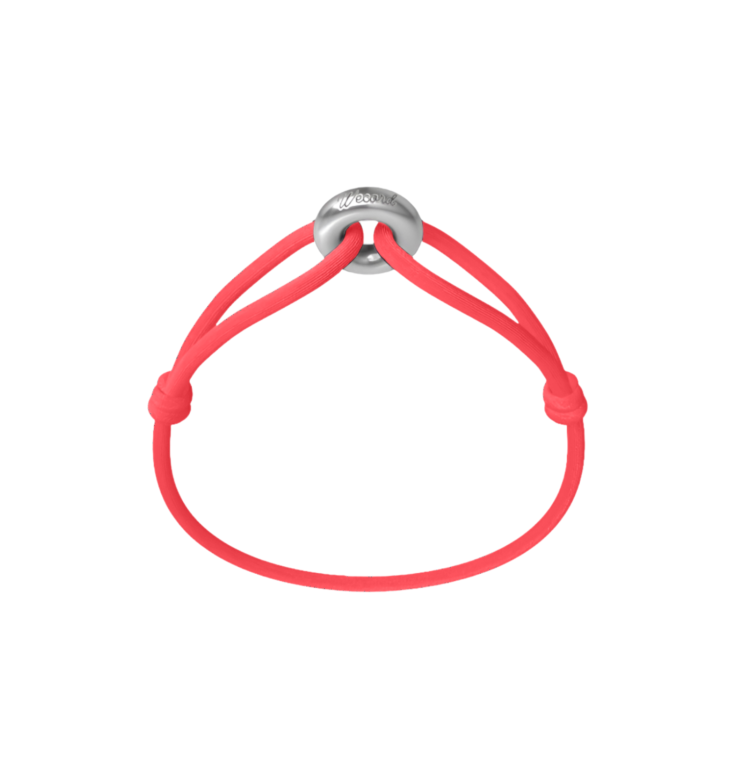 Silver Soho Matte Cord Bracelet