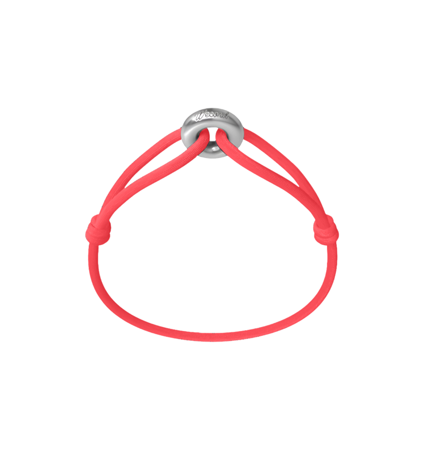 Silver Soho Matte Cord Bracelet