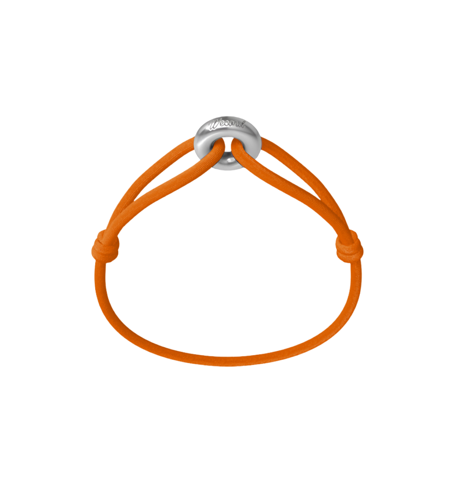 Silver Soho Matte Cord Bracelet