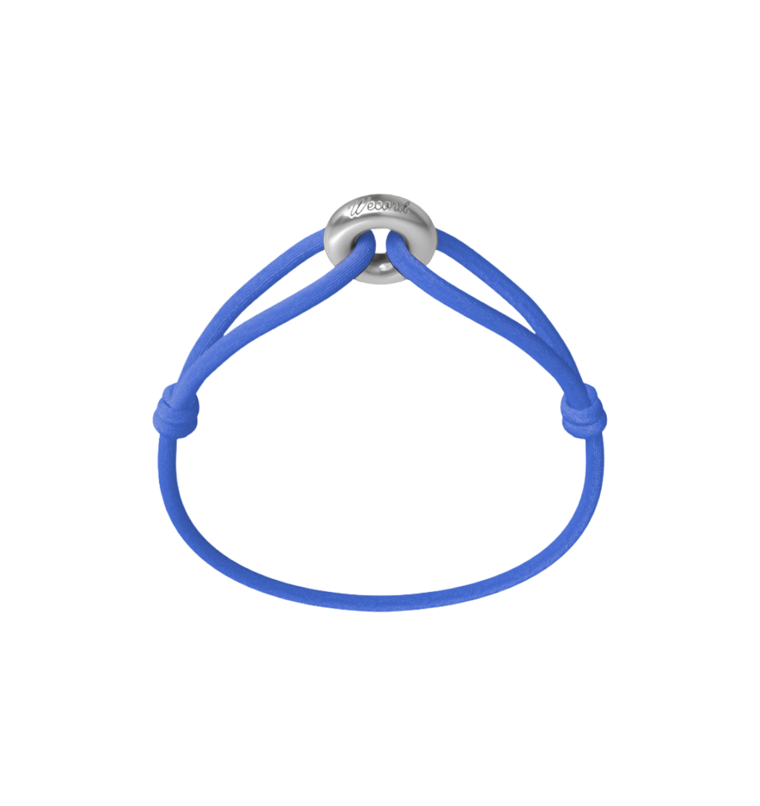 Silver Soho Matte Cord Bracelet