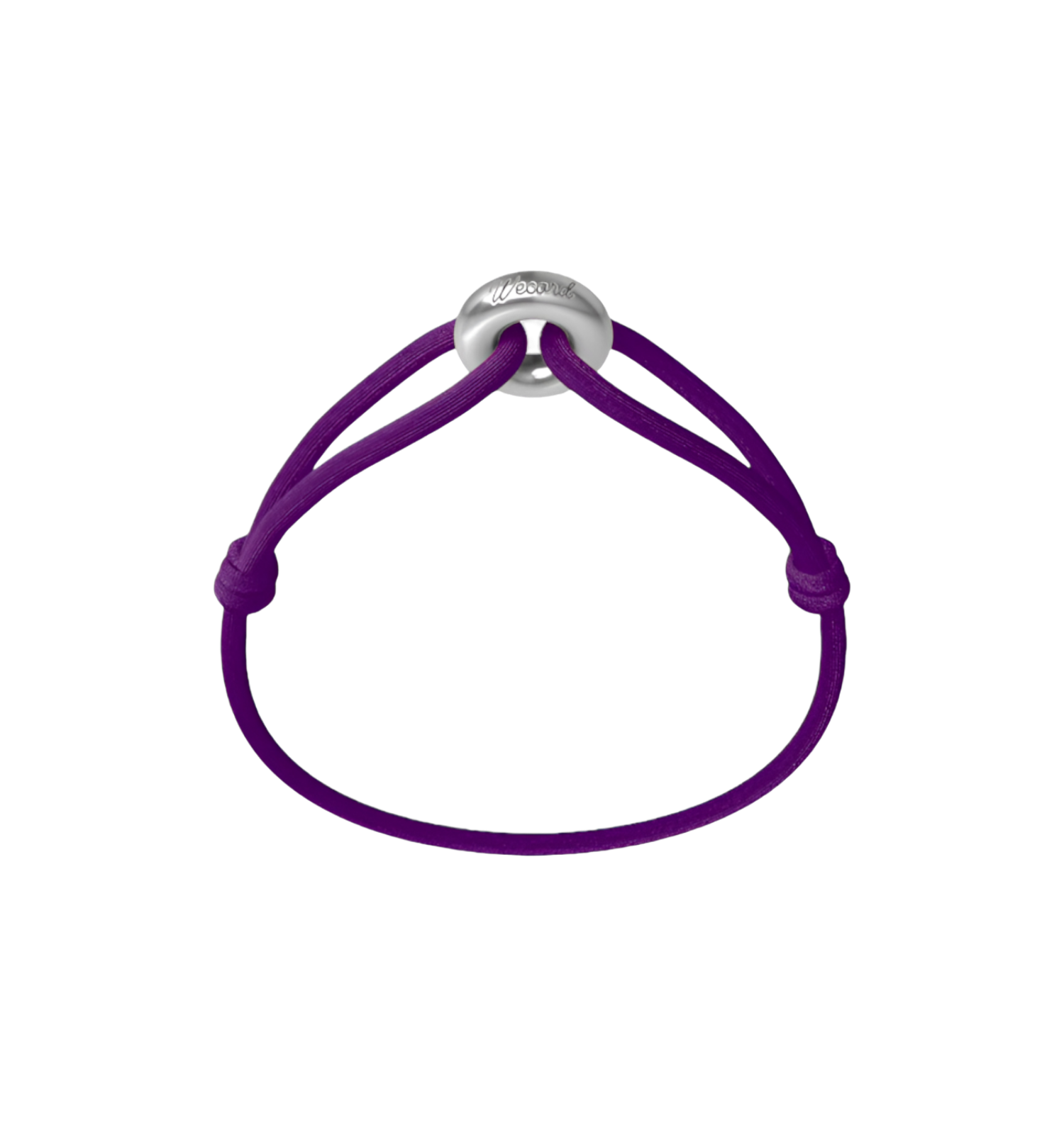 Silver Soho Matte Cord Bracelet