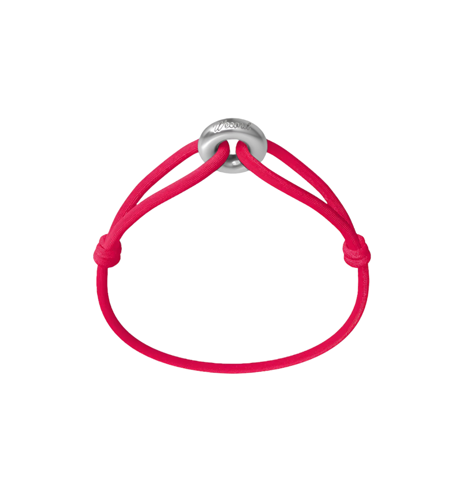 Silver Soho Matte Cord Bracelet
