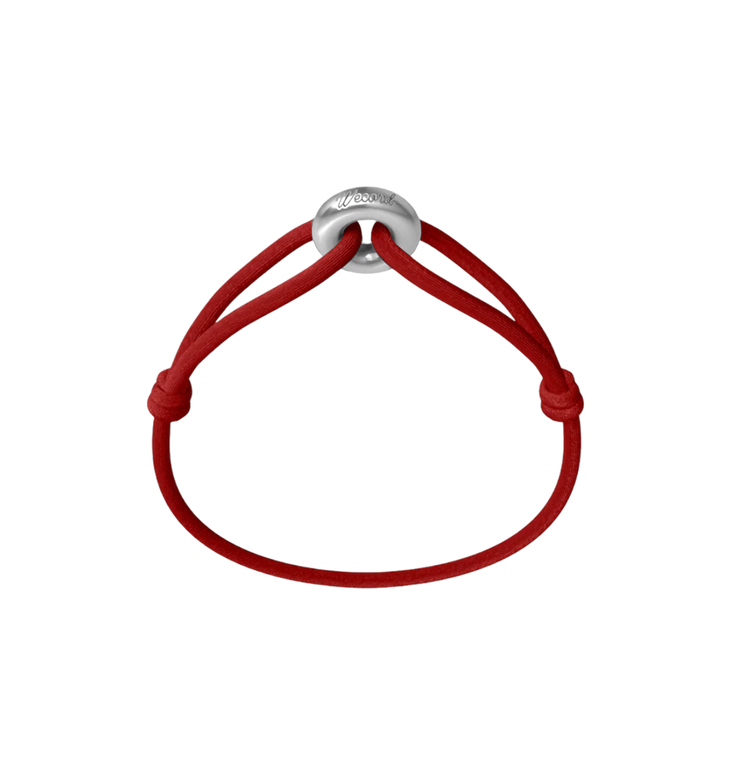 Silver Soho Matte Cord Bracelet
