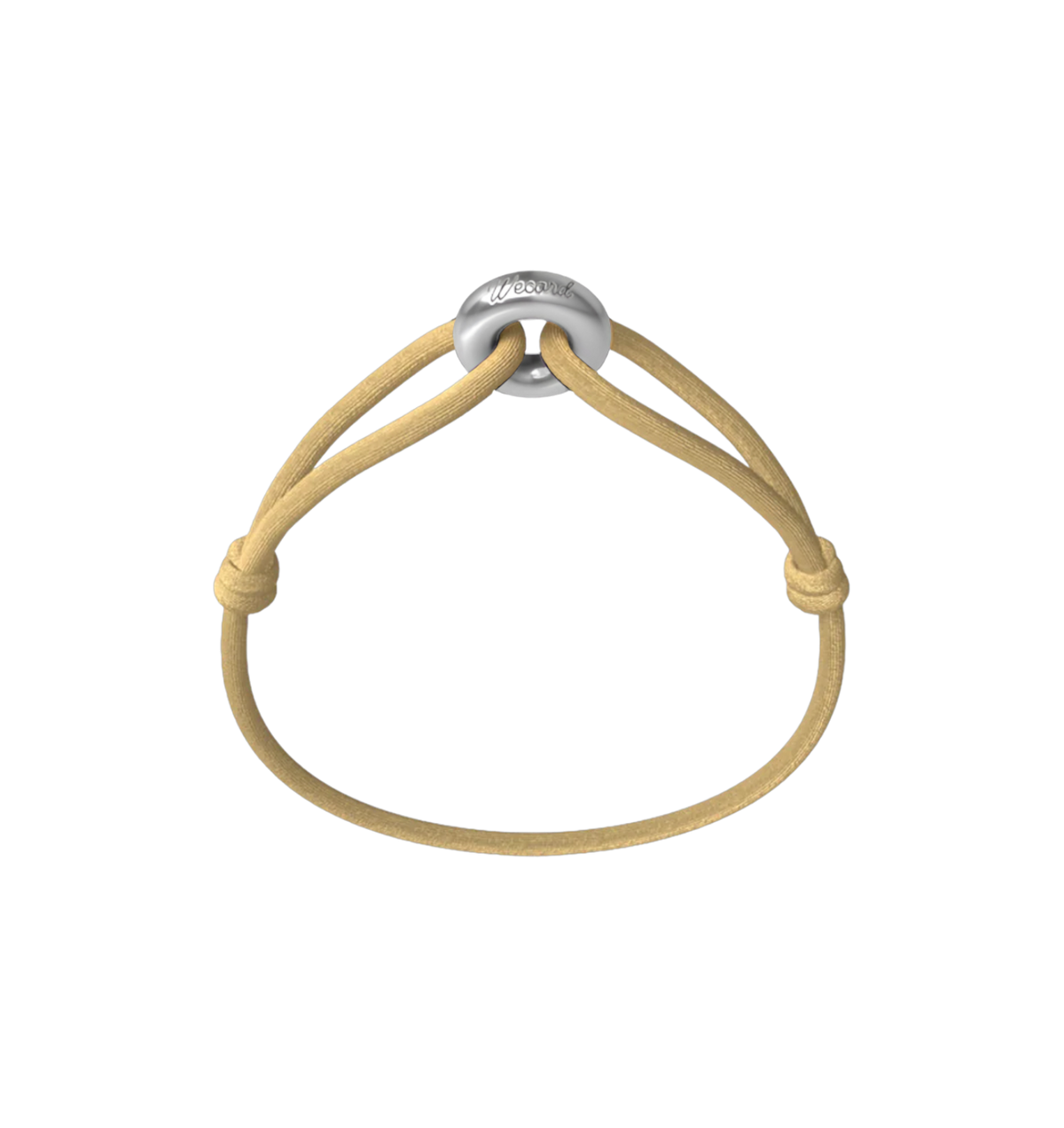 Silver Soho Matte Cord Bracelet