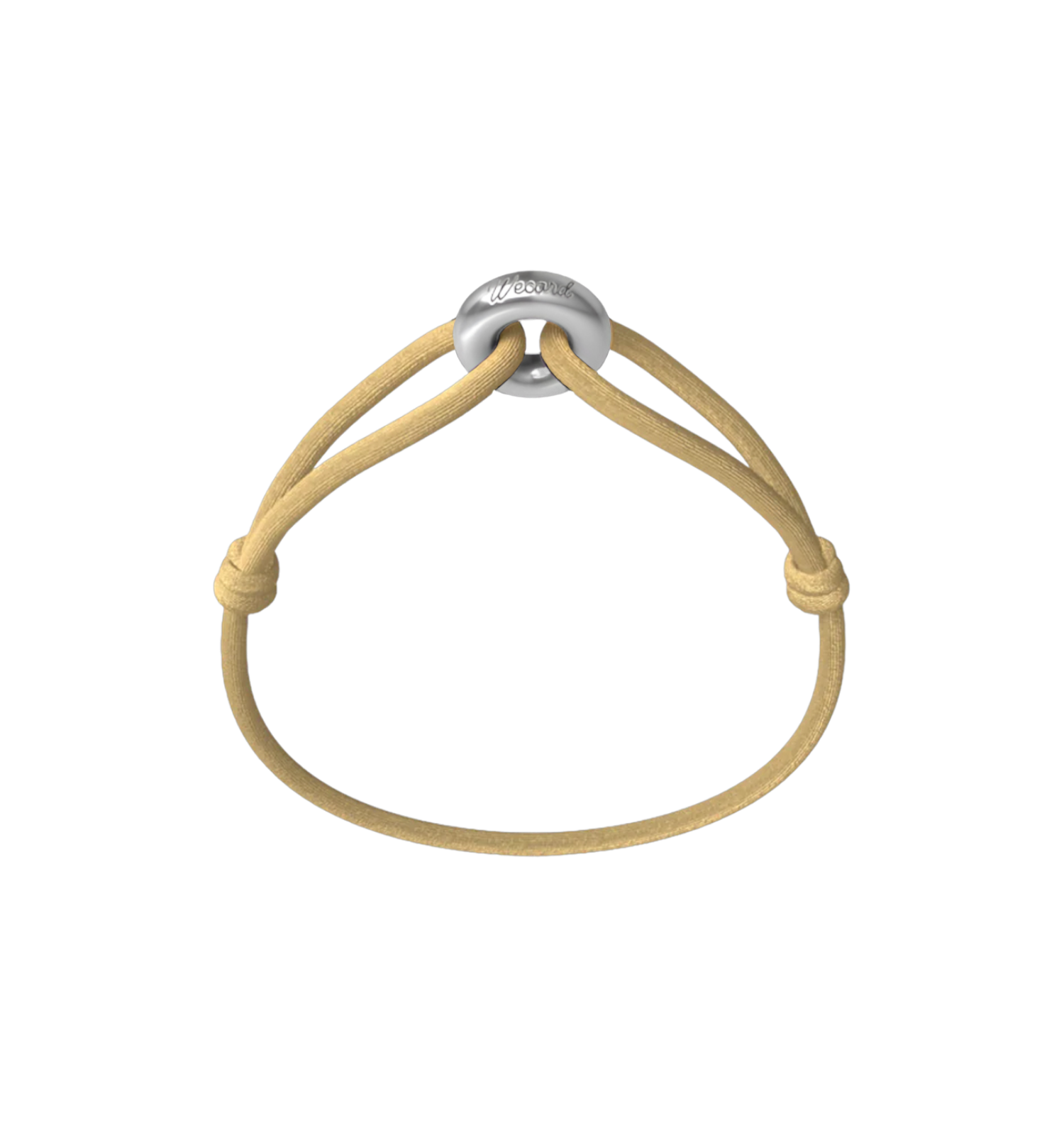 Silver Soho Matte Cord Bracelet