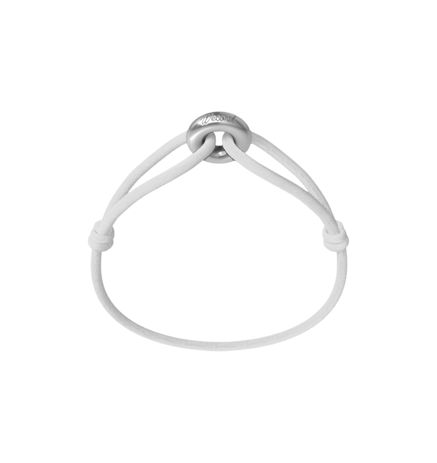 Silver Soho Matte Cord Bracelet