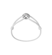 Silver Soho Matte Cord Bracelet