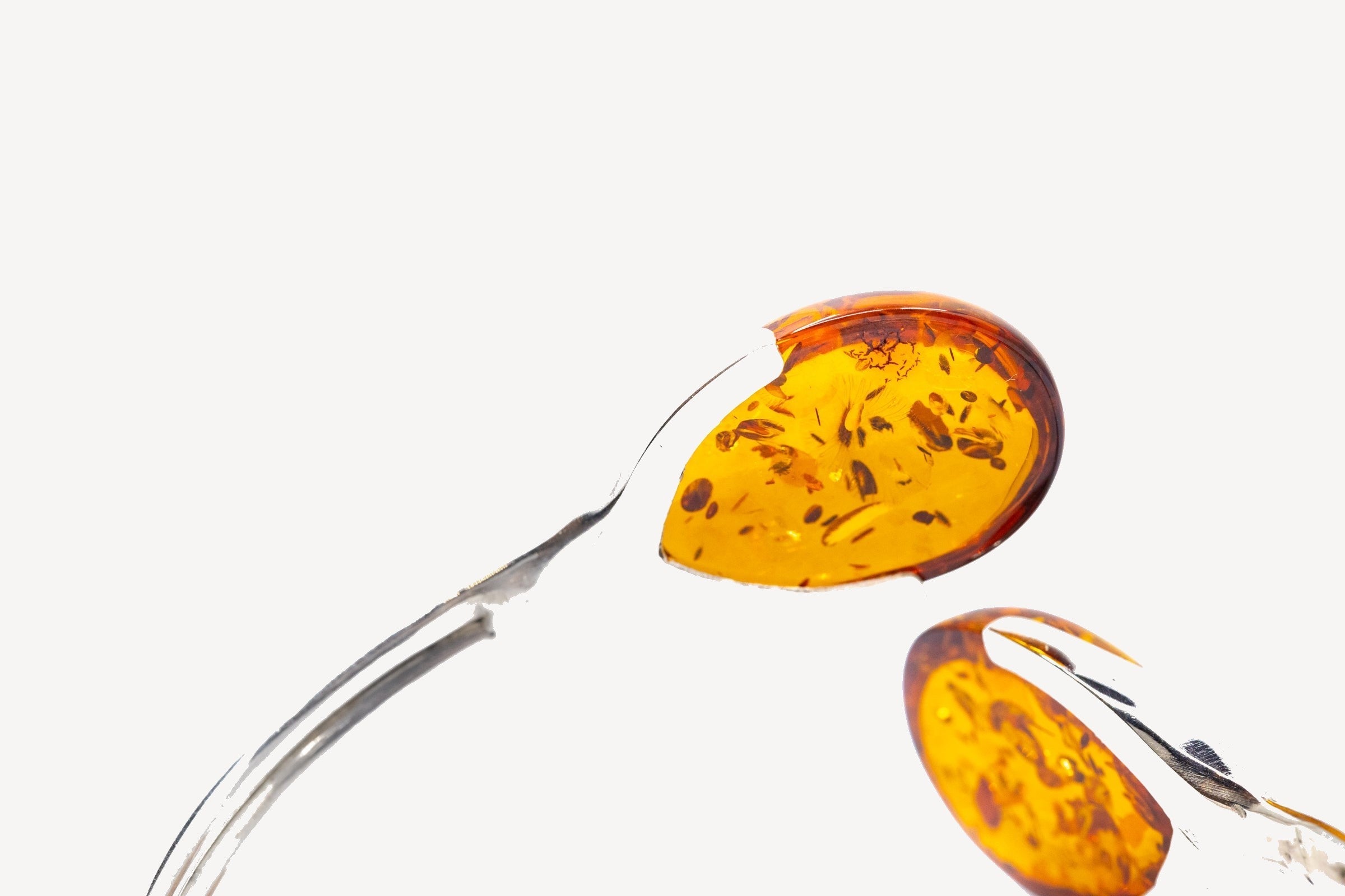 Statement Amber Torque Bangle