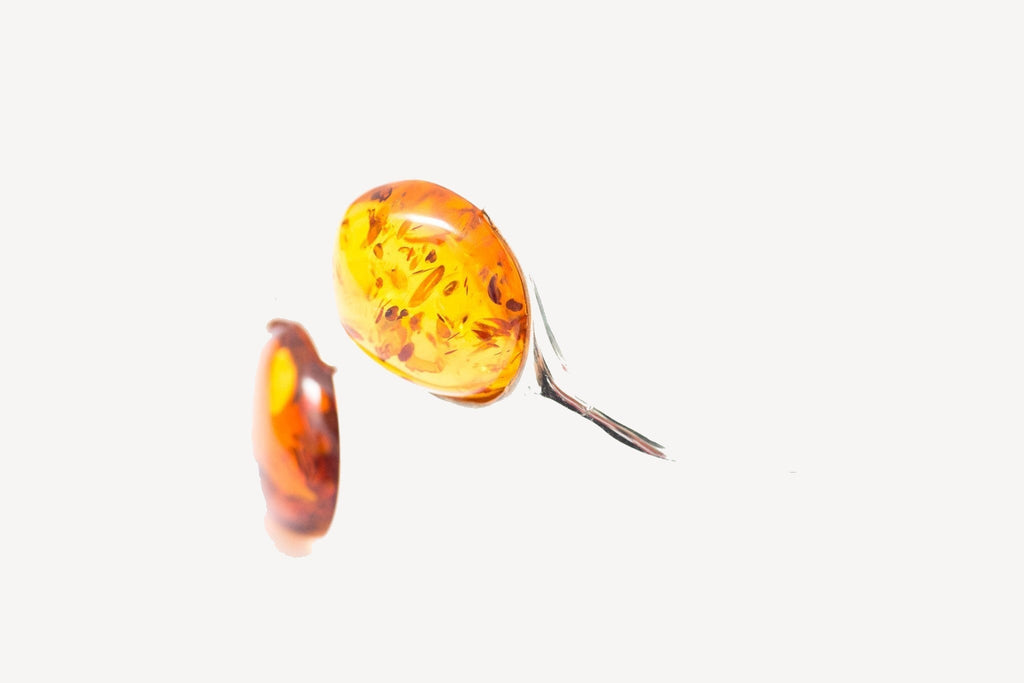 Statement Amber Torque Bangle