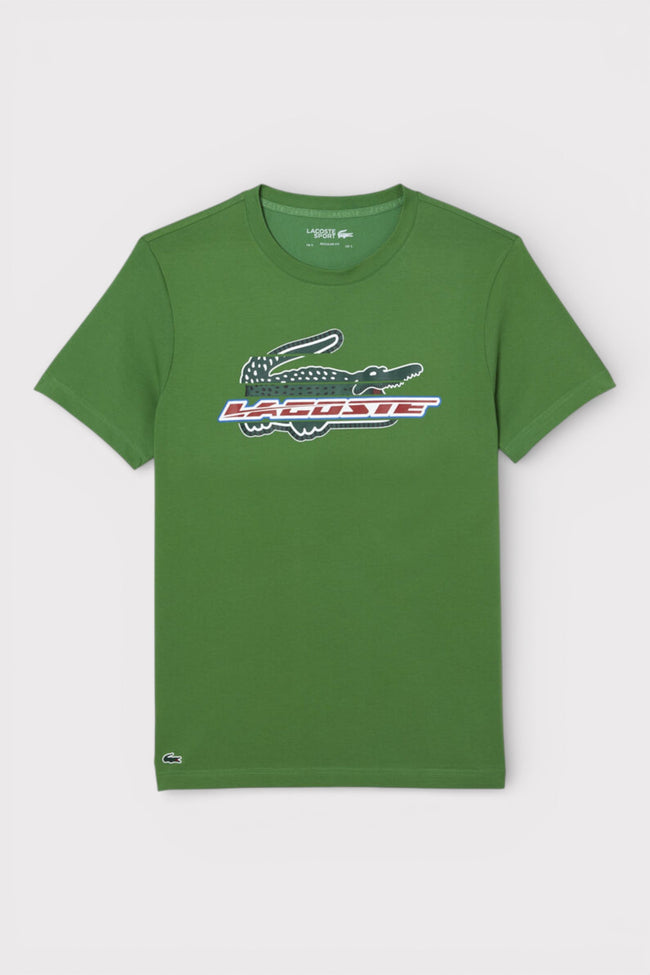 Lacoste Sport T-shirt regular fit groen