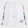 Logo Jersey Shorts White