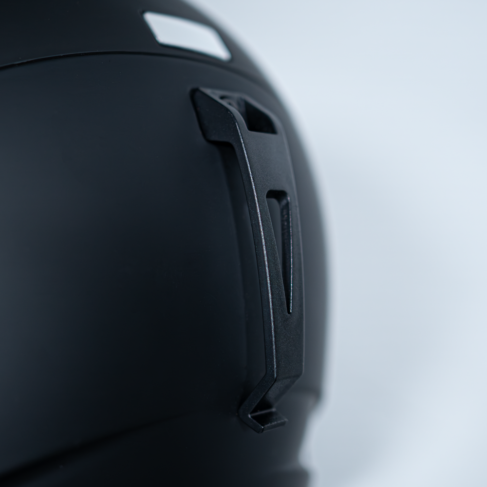Daytona Steeze Snowboard Helmet - Adjustable Helmet for Men, Women & Youth - Dull Black Finish