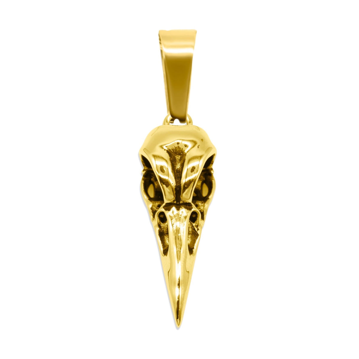 Breloque Corbeau en Or Charm Coven