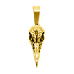 Breloque Corbeau en Or Charm Coven