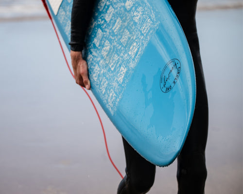 5' 11" Heritage Twin Fish in Glanz-Tönung