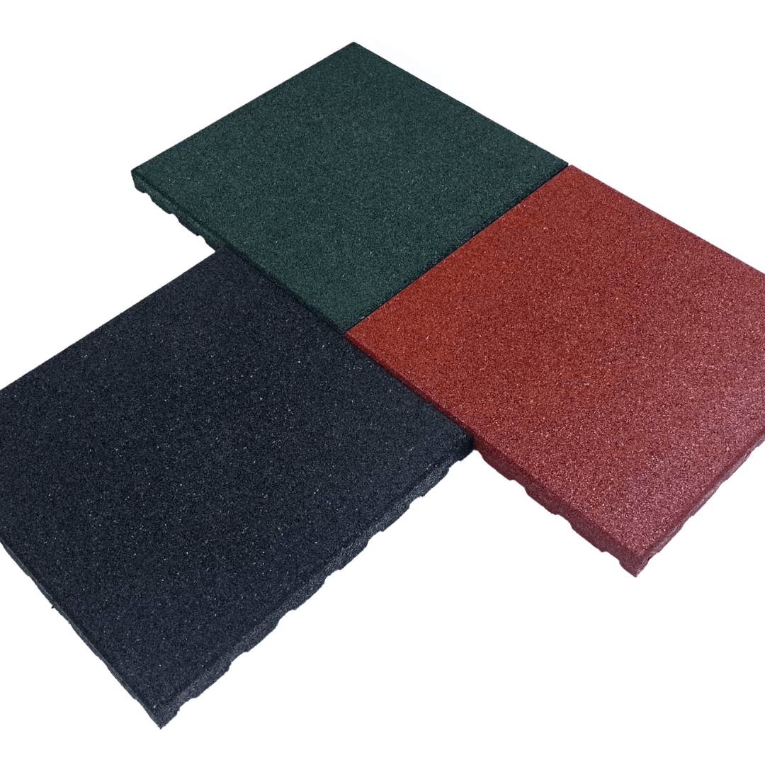 Gummi-Pflasterplatten für den Außenbereich