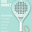 Aixo Pastel de Mint Ghost Padelbat - Fuld Carbon - RL-B09