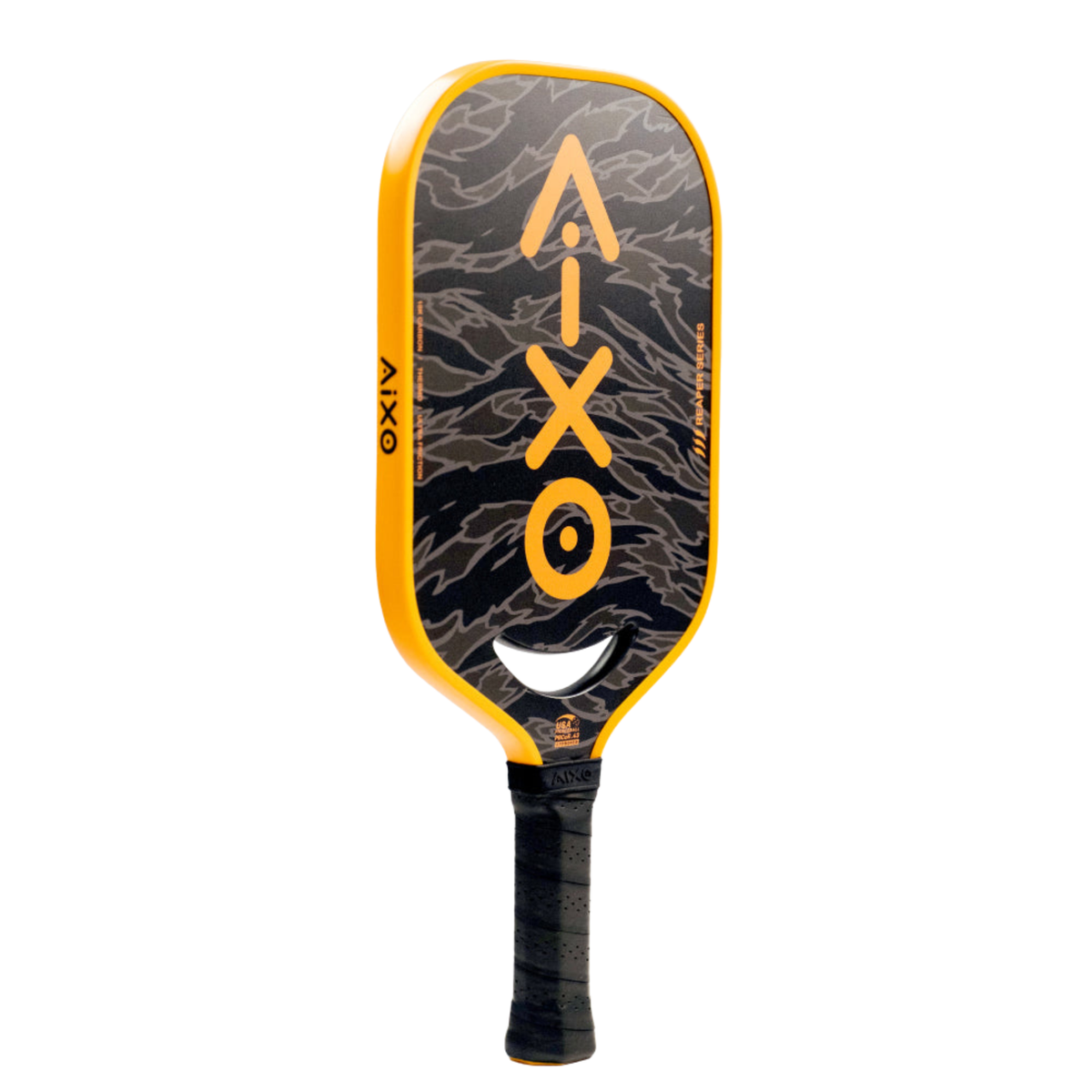 Aixo P14C Reaper Series Tiger King 18K Raw Carbon Pickleball-bat