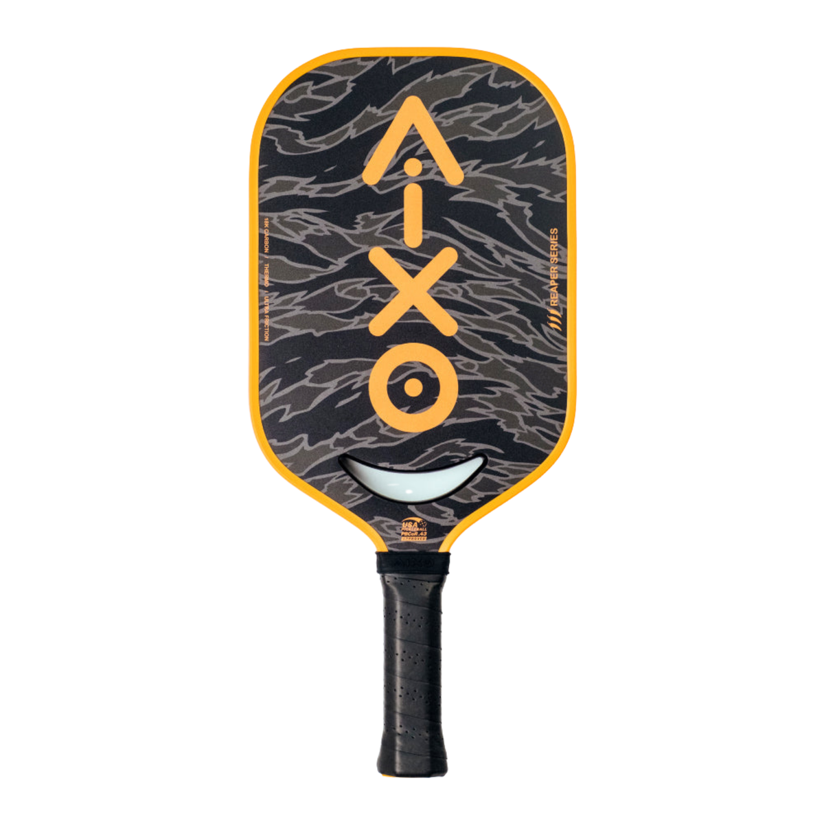 Aixo P14C Reaper Series Tiger King 18K Raw Carbon Pickleball-bat