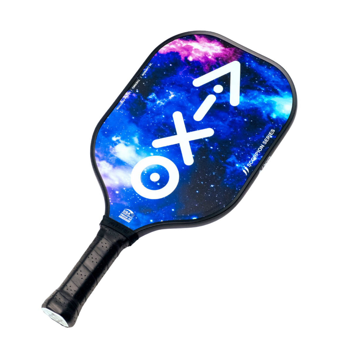 Aixo P11A Scorpion Series Spaceballs 3K Raw Carbon Pickleball-racket