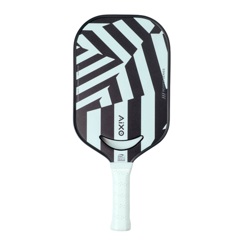 Aixo P14C Reaper Series Chaos Camo 18K Raw Carbon Pickleball Paddle