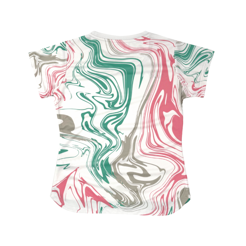 AIXO Chrome Camiseta para Mujer - Blanco
