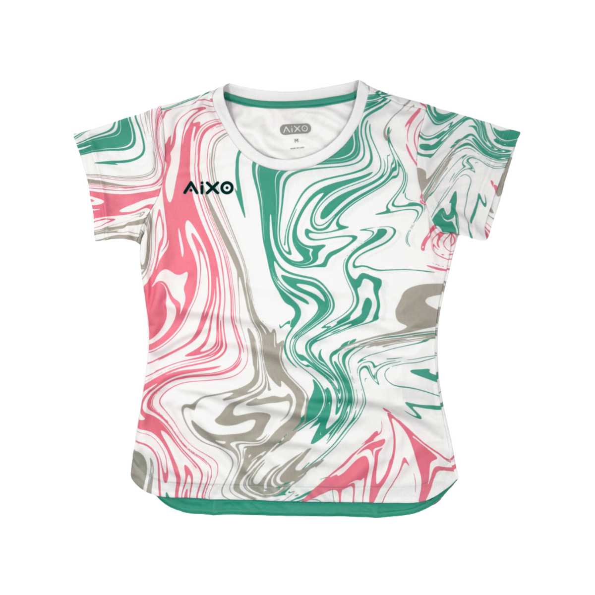 AIXO Chrome Camiseta para Mujer - Blanco