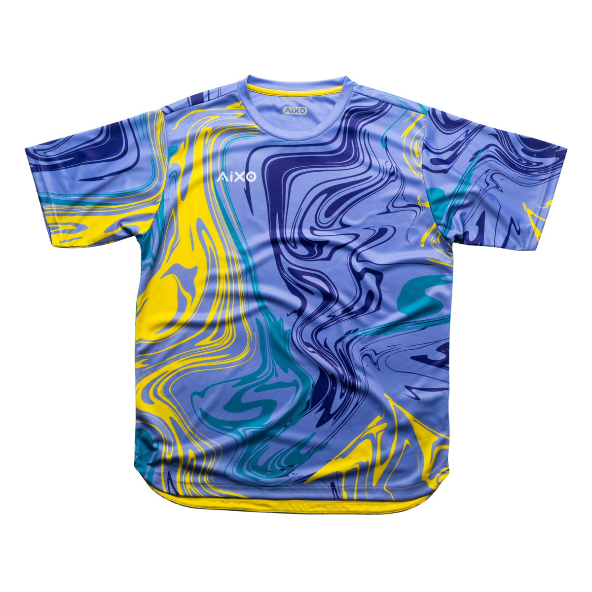 Camiseta de hombre Aixo Chrome Grafito