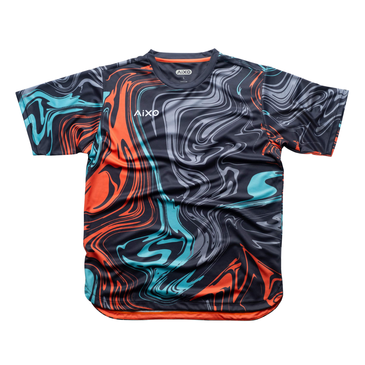 Camiseta de hombre Aixo Chrome Lila