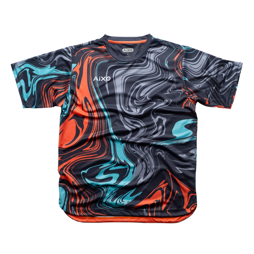 Camiseta de hombre Aixo Chrome Lila